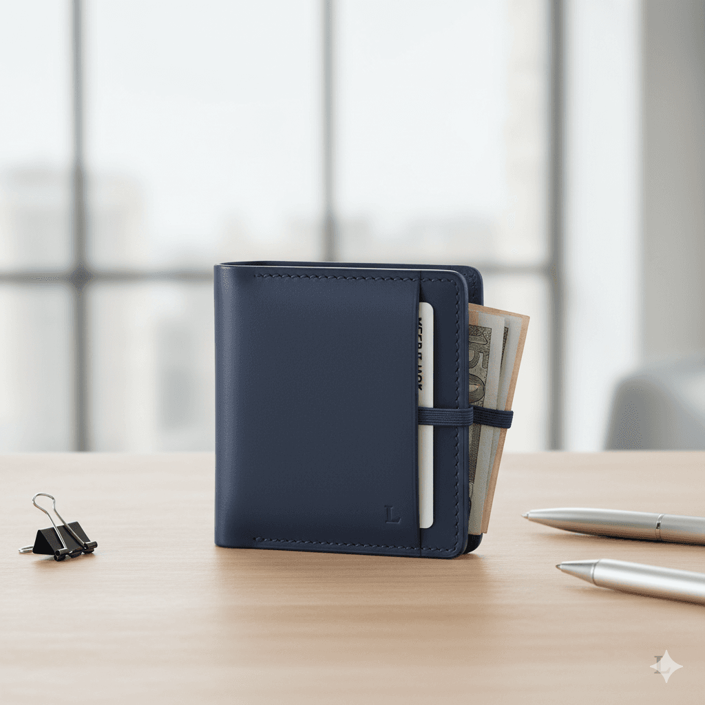 Carteira Compacta Elegante