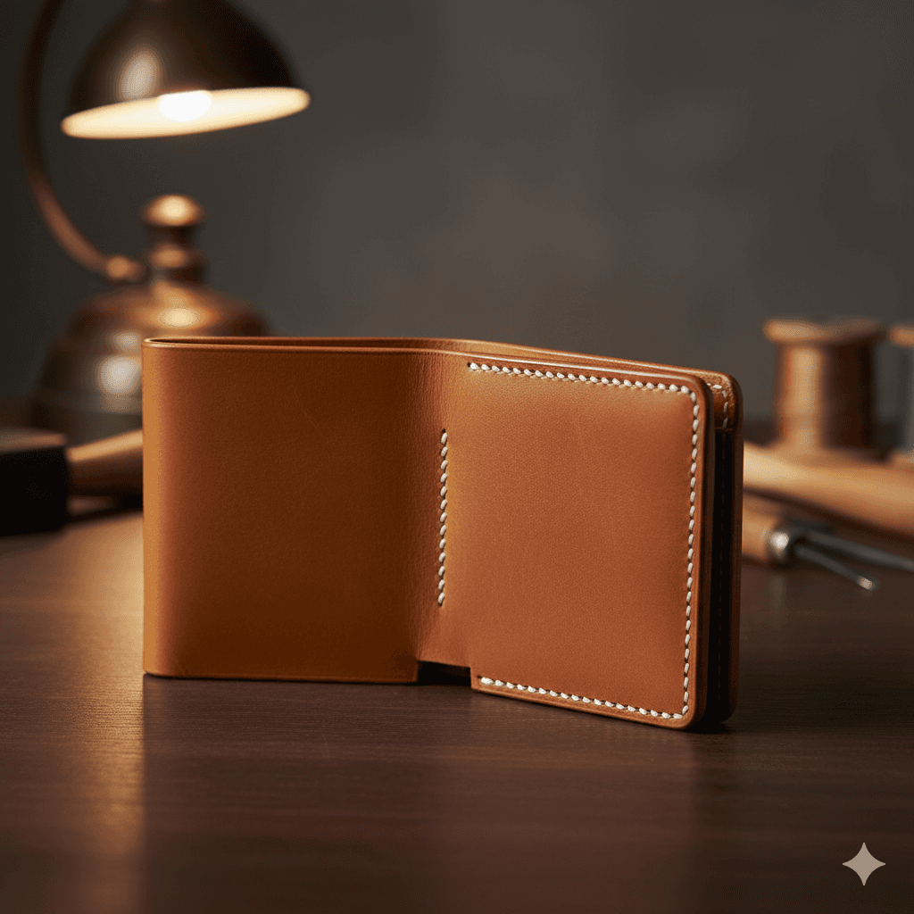 Carteira de Couro Italiano