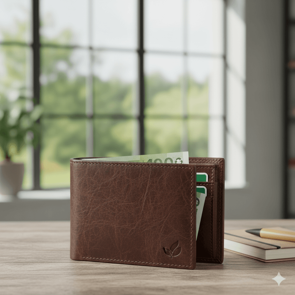 Carteira de Couro Vegano